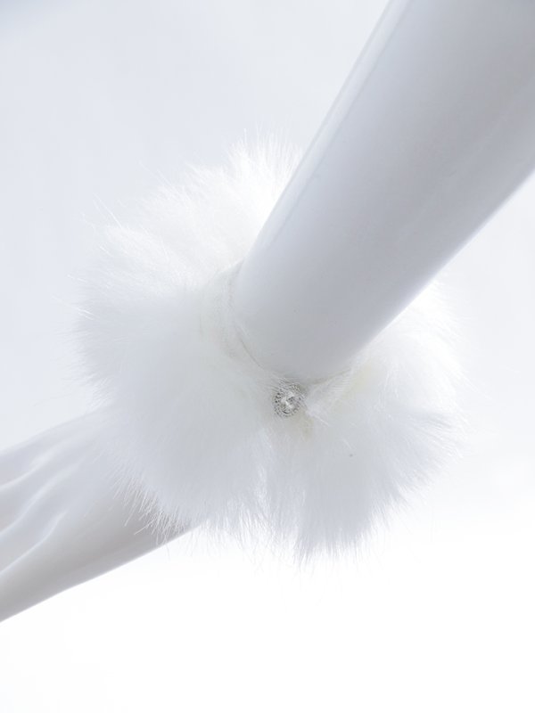 画像9: 【アクセサリー：ヘアアクセ】【ANGEL R/エンジェルアール】フラワーシースルーレースサンタ帽子＆カフスセット[OF02] (9)