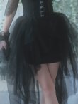 画像6: 【即日発送】ブラックバニー/コスプレセット/ショートインロング【sugar nineハロウィン4点セット】 【S?XLサイズ/1カラー】[YMT] (6)