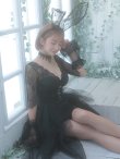画像8: 【即日発送】ブラックバニー/コスプレセット/ショートインロング【sugar nineハロウィン4点セット】 【S?XLサイズ/1カラー】[YMT] (8)