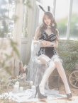 画像12: 【即日発送】【sugar nine×マリームーンコラボ】 セクシーレースバニーコスプレセット【sugar nineハロウィン7点セット】【S-Mサイズ/3カラー】[YMT] (12)