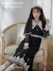 画像3: 【即日発送】シスターコスプレ/レースワンピース【sugar nineハロウィン3点セット】【S-XLサイズ/1カラー】[YMT] (3)