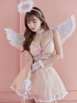画像11: 【即日発送】2ピース/レースセクシーエンジェル/天使コスプレ【sugar nineハロウィン7点セット】【S-Mサイズ/2カラー】[YMT-H] (11)