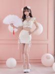 画像12: 【値下げ！】【即日発送】セットアップチャイナドレスコスプレ【sugar nineハロウィン4点セット】【XS-Lサイズ/2カラー】(SE01YN-WH)[YMT] (12)