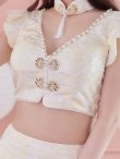 画像7: 【値下げ！】【即日発送】セットアップチャイナドレスコスプレ【sugar nineハロウィン4点セット】【XS-Lサイズ/2カラー】(SE01YN-WH)[YMT] (7)
