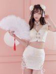 画像11: 【値下げ！】【即日発送】セットアップチャイナドレスコスプレ【sugar nineハロウィン4点セット】【XS-Lサイズ/2カラー】(SE01YN-WH)[YMT] (11)