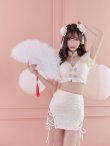 画像9: 【値下げ！】【即日発送】セットアップチャイナドレスコスプレ【sugar nineハロウィン4点セット】【XS-Lサイズ/2カラー】(SE01YN-WH)[YMT] (9)