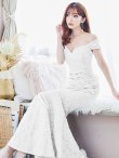 アイボリー モデル：杉山佳那恵　身長：158cm:8号(Sサイズ)