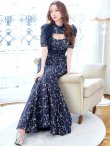 画像33: Lサイズあり【UNA VALERIE / ウナヴァレリェ】  総レース/ バストカットアウト/ 袖あり/ 半袖/ マーメイド/ ロングドレス/ キャバドレス long[OF05] (33)