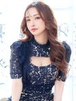 画像34: Lサイズあり【UNA VALERIE / ウナヴァレリェ】  総レース/ バストカットアウト/ 袖あり/ 半袖/ マーメイド/ ロングドレス/ キャバドレス long[OF05] (34)
