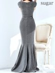 ブラックシルバー モデル：真優川咲　身長：158cm　着用サイズ：8号(Sサイズ)