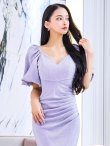 画像12: Lサイズあり【UNA VALERIE / ウナヴァレリェ】 ラメ/ オフショルダー/ スリット/ マーメイド/ ロングドレス long[OF05] (12)