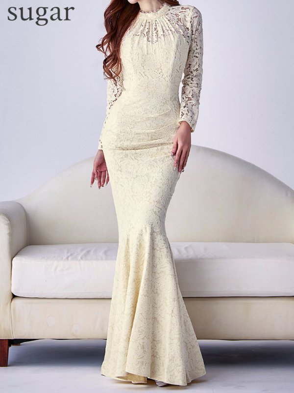 ライトベージュ　モデル：真優川咲　身長：158cm　着用サイズ:Sサイズ