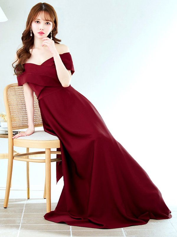 ワイン モデル:ゆめ 身長:160cm 着用サイズ:8号(Sサイズ)