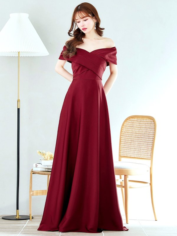 ワイン モデル:ゆめ 身長:160cm 着用サイズ:8号(Sサイズ)