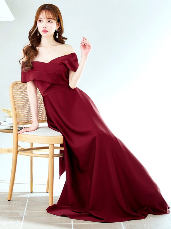 ワイン モデル:ゆめ 身長:160cm 着用サイズ:8号(Sサイズ)