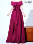 マゼンタ モデル：ゆめ　身長：160cm　着用サイズ：8号(Sサイズ)
