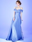 ブルーラベンダー モデル：ゆめ　身長：160cm　着用サイズ：8号(Sサイズ)