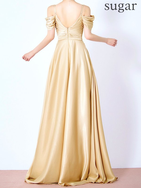 シャンパン モデル：ゆめ　身長：160cm　着用サイズ：8号(Sサイズ)