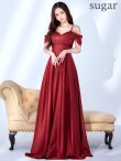 ガーネット モデル：真優川咲　身長：158cm　着用サイズ：8号(Sサイズ)