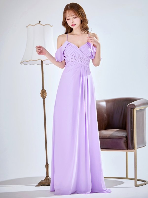 ラベンダー モデル：ゆめ　身長：160cm　着用サイズ：8号(Sサイズ)