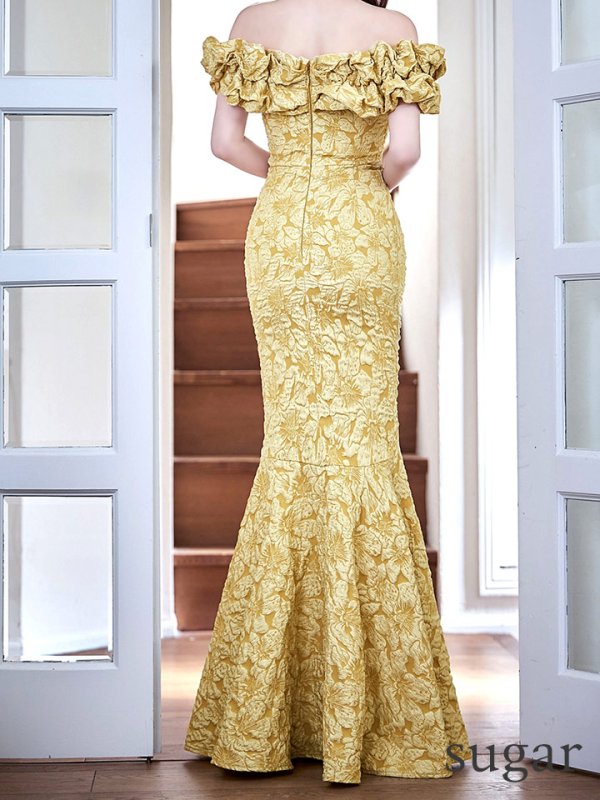 セイロンイエロー モデル：ゆめ　身長：160cm：8号(Sサイズ)