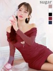 レッド モデル：りな　身長：160cm　着用サイズ：Sサイズ