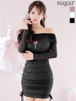 ブラック モデル：りな　身長：160cm　着用サイズ：Sサイズ