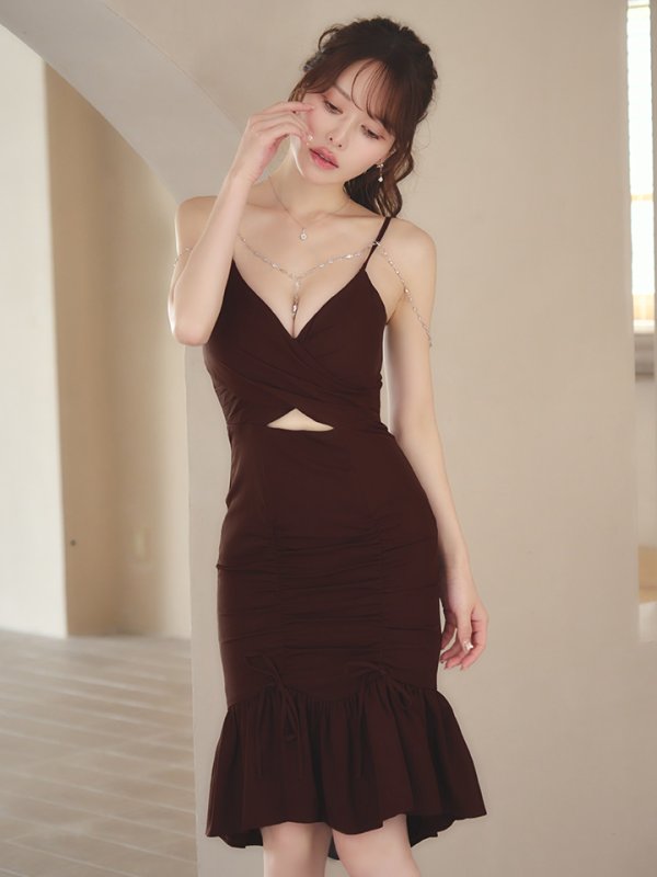 ブラウン　モデル：ゆめ　身長：160cm　着用サイズ：Sサイズ