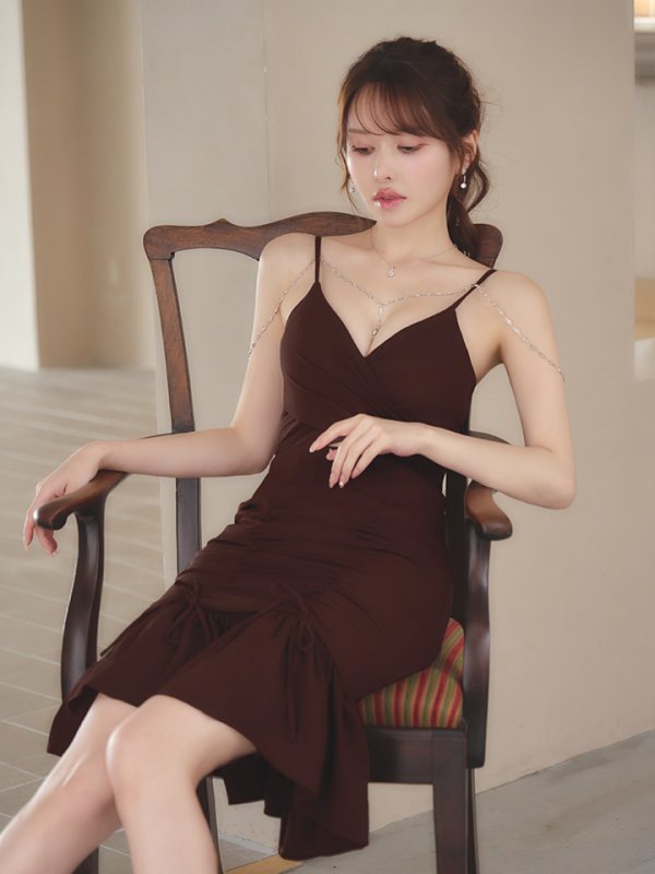 ブラウン　モデル：ゆめ　身長：160cm　着用サイズ：Sサイズ