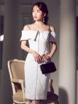 ホワイト モデル：ゆめ　身長：160cm　着用サイズ：XSサイズ