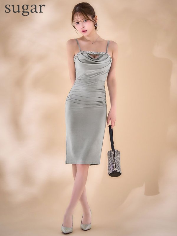 グレー　モデル：ゆめ　身長：160cm　着用サイズ：Mサイズ