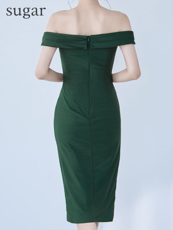 グリーン モデル：ゆめ　身長：162cm　着用サイズ：XSサイズ