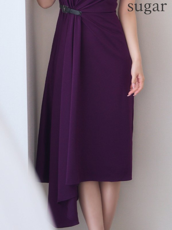 パープル　モデル：ゆめ　身長：160cm　着用サイズ：XSサイズ