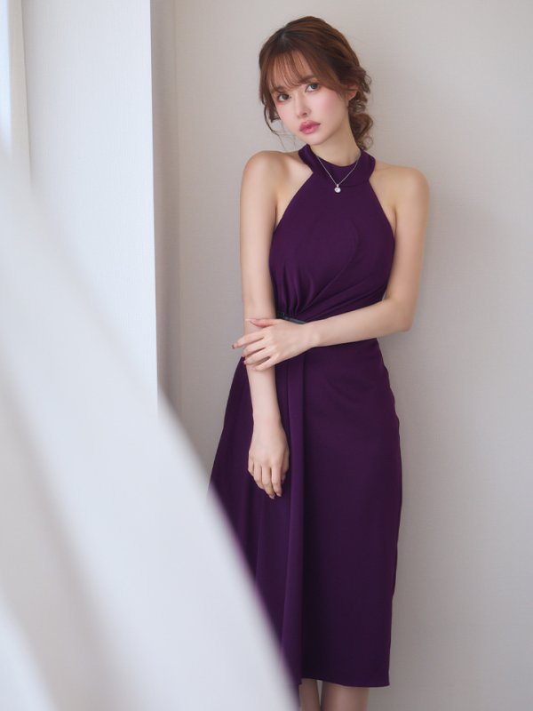 パープル　モデル：ゆめ　身長：160cm　着用サイズ：XSサイズ