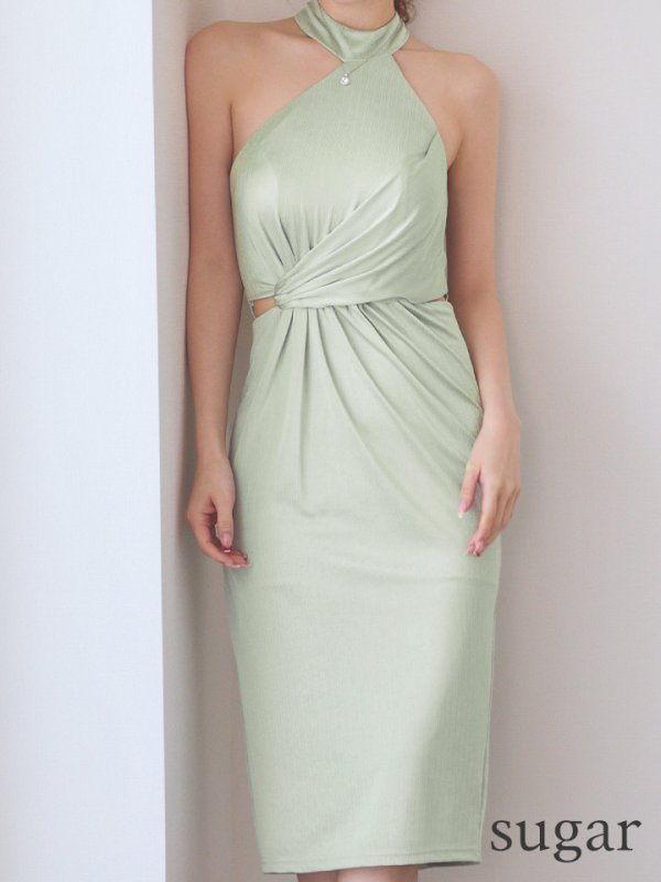 グリーン モデル：ゆめ　身長：160cm　着用サイズ：Sサイズ