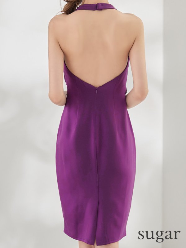 パープル　モデル：るりぴ　身長：165cm　着用サイズ：XSサイズ