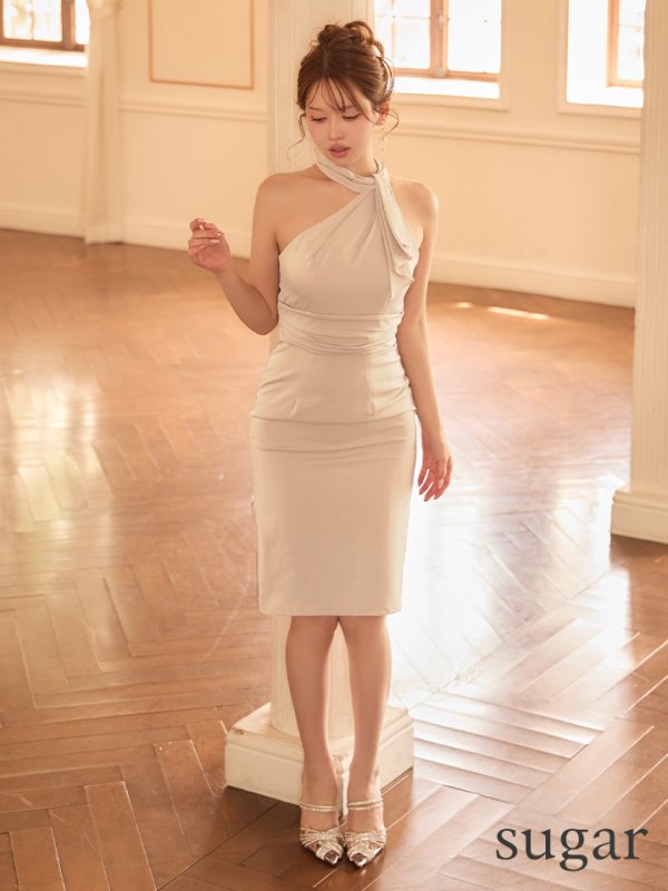 ベージュ　モデル：ゆめ　身長：160cm　着用サイズ：XSサイズ