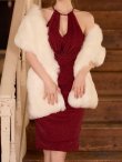 ワインレッド　モデル：ゆめ　身長：160cm　着用サイズ：XSサイズ