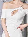 ホワイト　モデル：ゆめ　身長：160cm　着用サイズ：Sサイズ