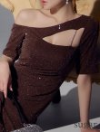 ブラウン モデル：ゆめ　身長：160cm　着用サイズ：XSサイズ
