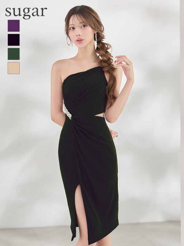 ブラック　モデル：るりぴ　身長：165cm　着用サイズ：Sサイズ