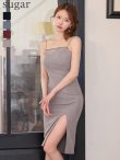 グレージュ　モデル：ゆめ　身長：160cm　着用サイズ：XSサイズ