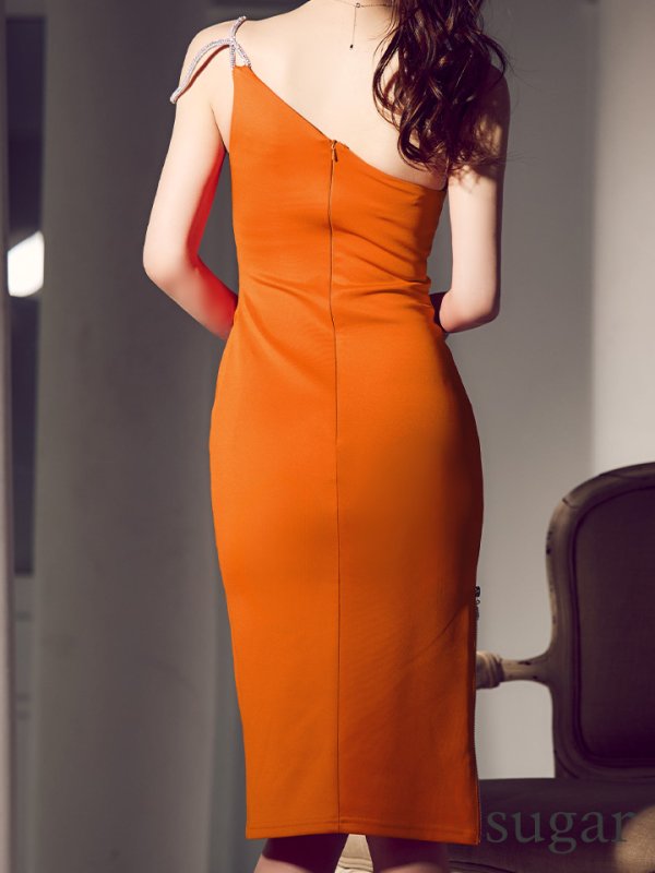 オレンジ モデル:ゆめ 身長:160cm 着用サイズ:XSサイズ