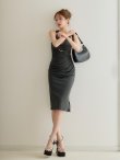 ダークグレー　モデル：ゆめ　身長：160cm　着用サイズ：XSサイズ