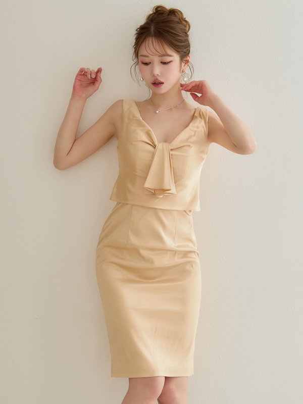 イエロー モデル：ゆめ　身長：160cm　着用サイズ：XSサイズ