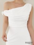 ホワイト　モデル：ゆめ　身長：160cm　着用サイズ：XSサイズ