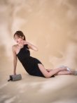 ブラック モデル：ゆめ　身長：160cm　着用サイズ：XSサイズ