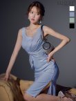ブルー モデル：ゆめ　身長：160cm　着用サイズ：XSサイズ