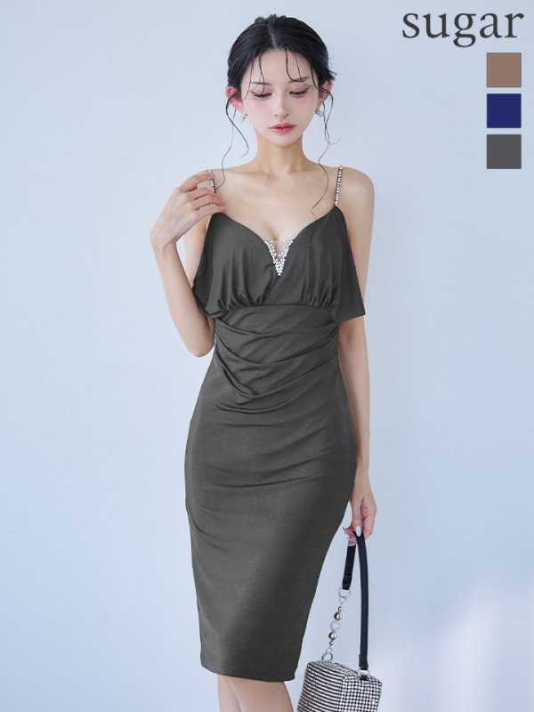 ダークグレー モデル：まおちゃる　身長：158cm　着用サイズ：XSサイズ