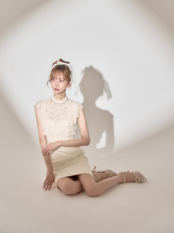 アイボリー　モデル：あすか　身長：170cm　着用サイズ：Sサイズ